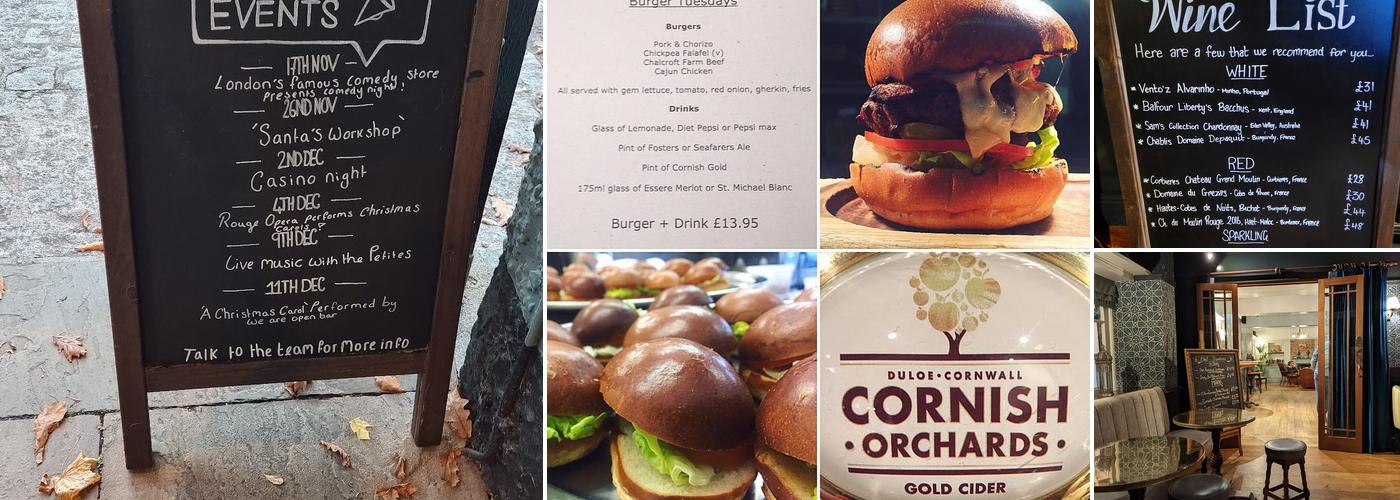 The Fox & Pelican, Hindhead Menu