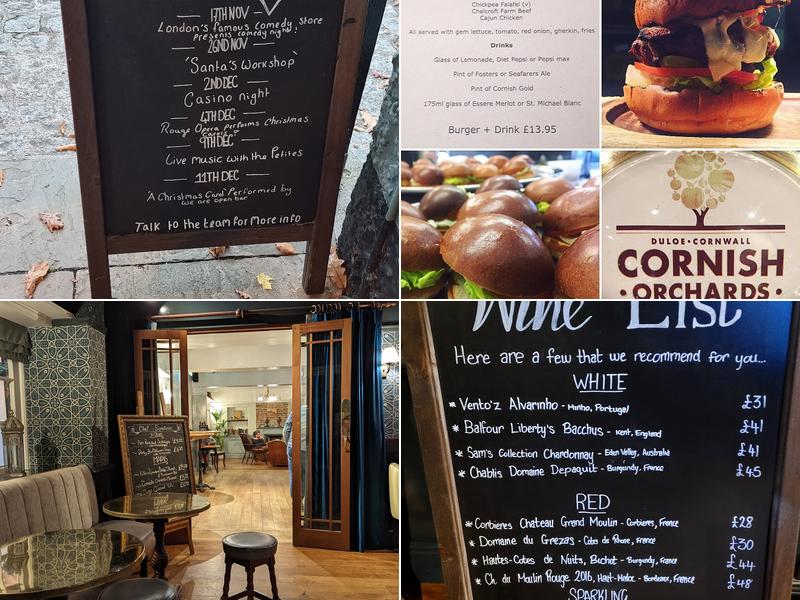 The Fox & Pelican, Hindhead Menu