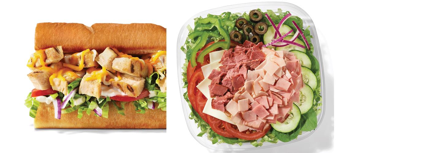 Subway Menu