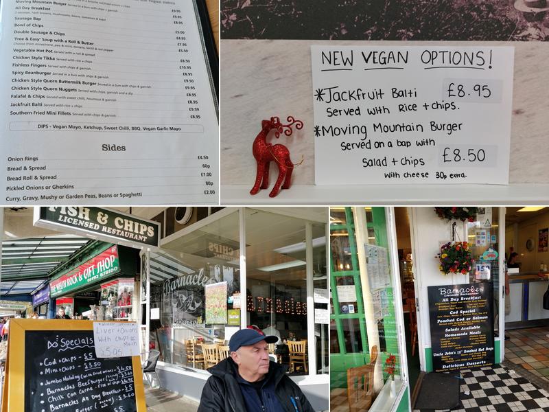 Barnacles Fish & Chips Menu