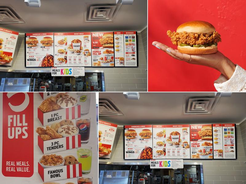 KFC Menu
