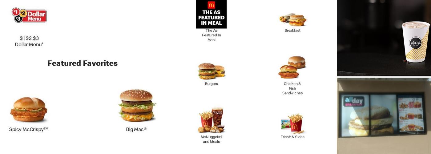 McDonald's Menu