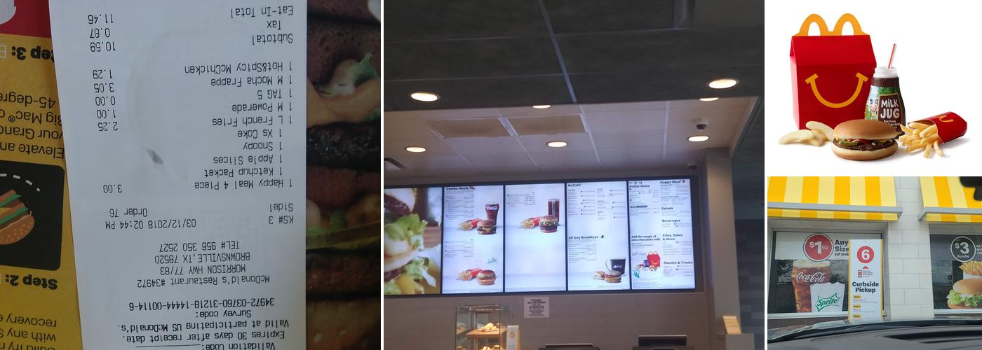 McDonald's Menu