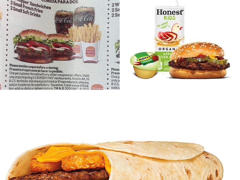 Burger King Menu