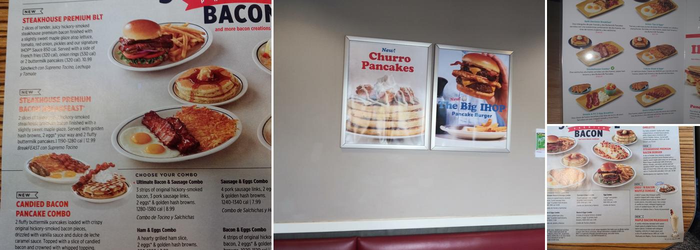 IHOP Menu