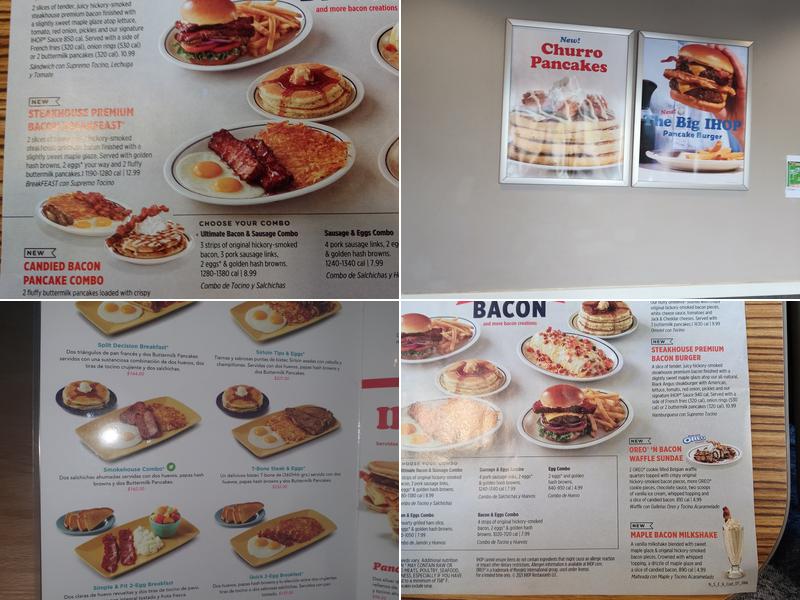 IHOP Menu