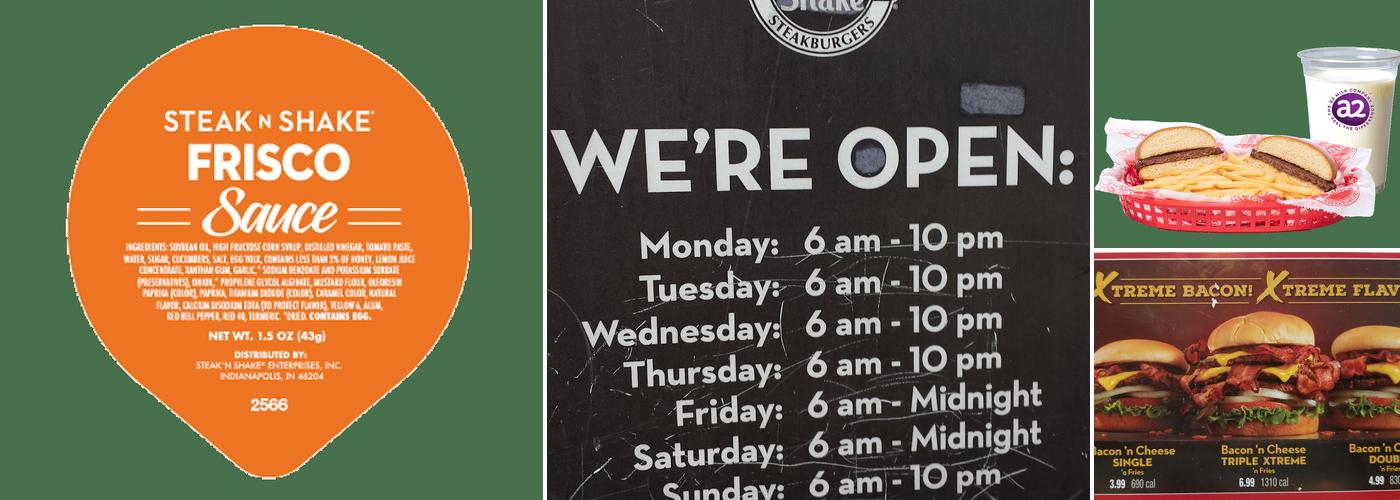 Steak 'n Shake Menu