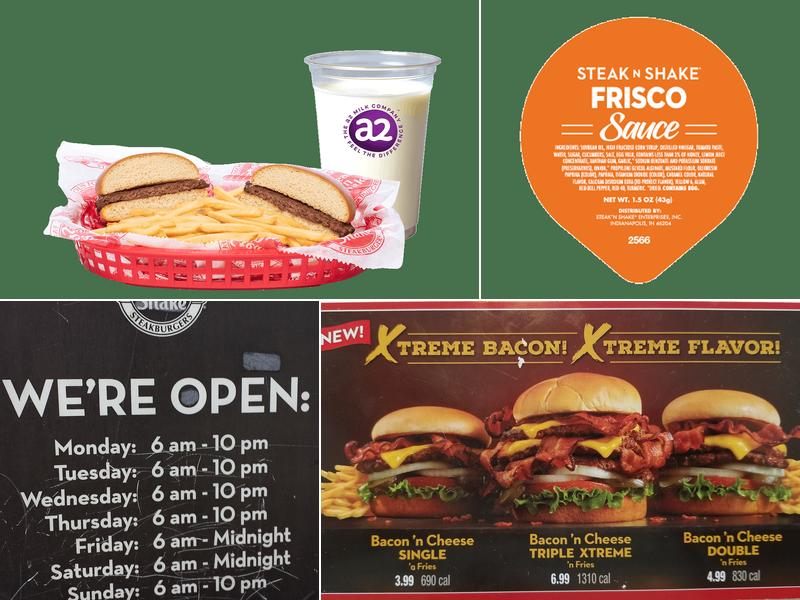 Steak 'n Shake Menu