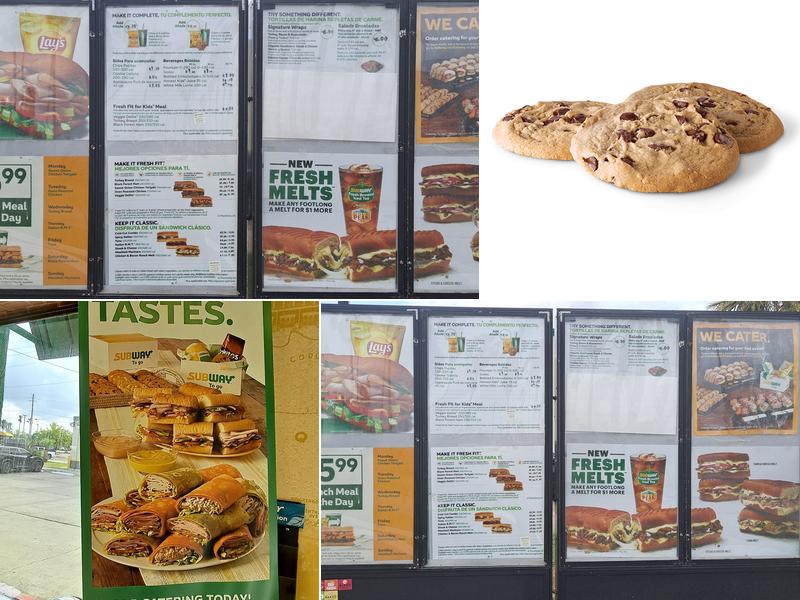 Subway Menu