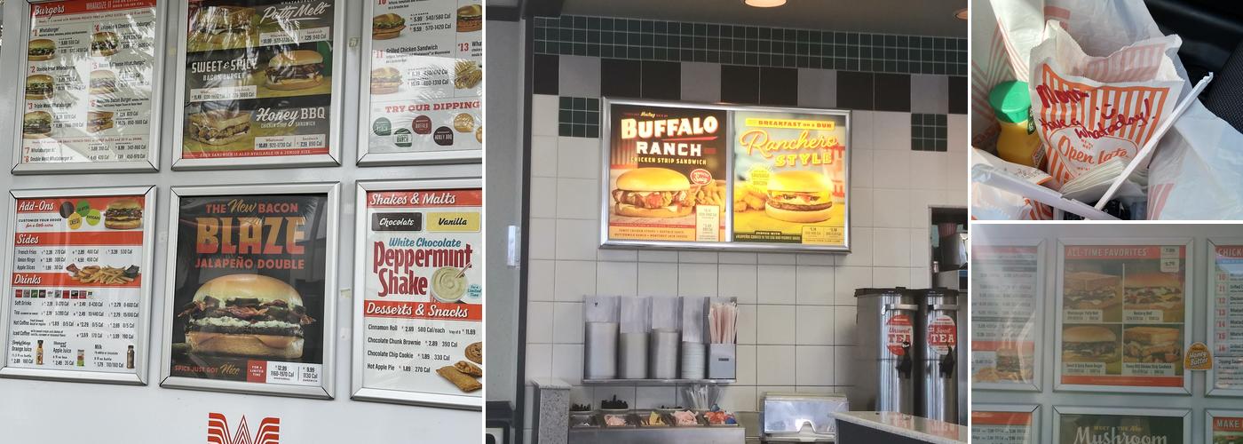 Whataburger Menu