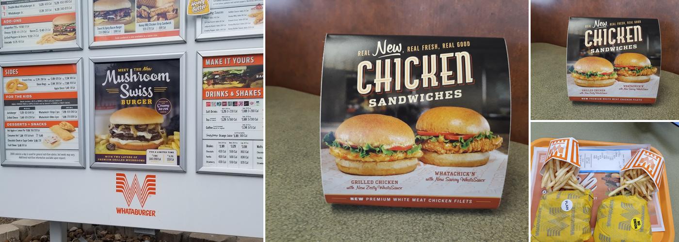 Whataburger Menu
