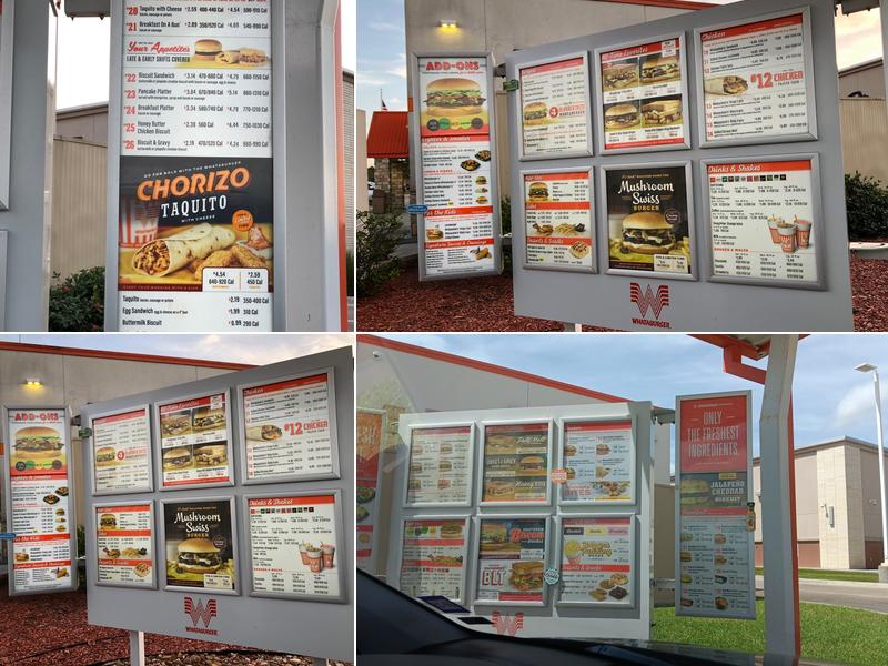 Whataburger Menu