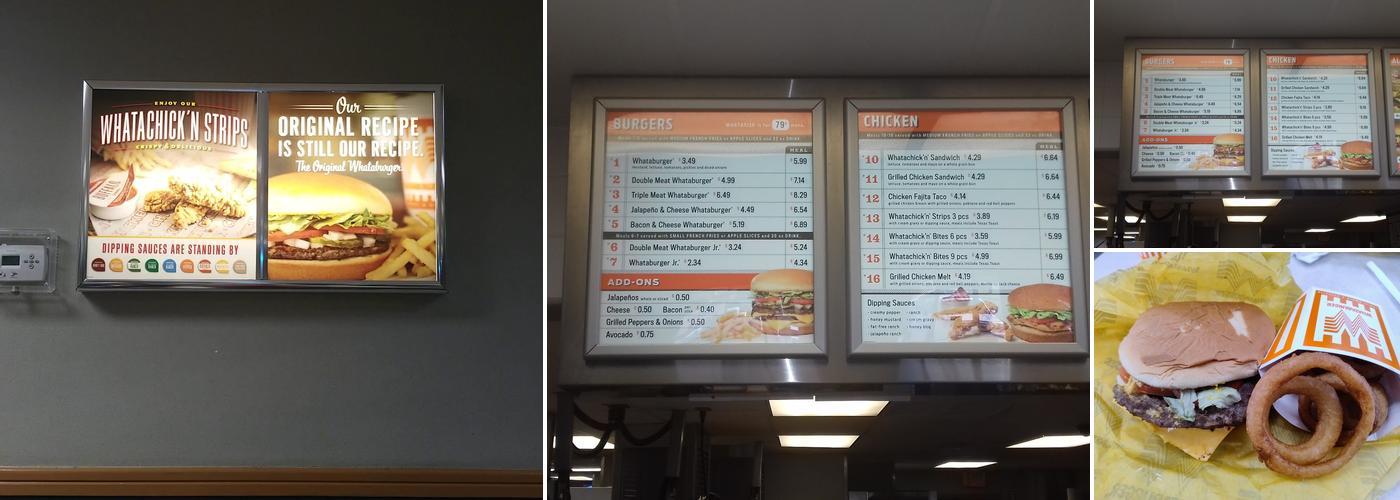 Whataburger Menu