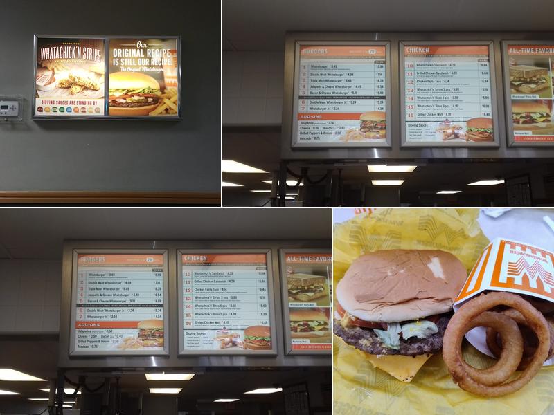 Whataburger Menu