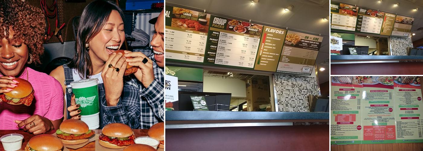Wingstop Menu