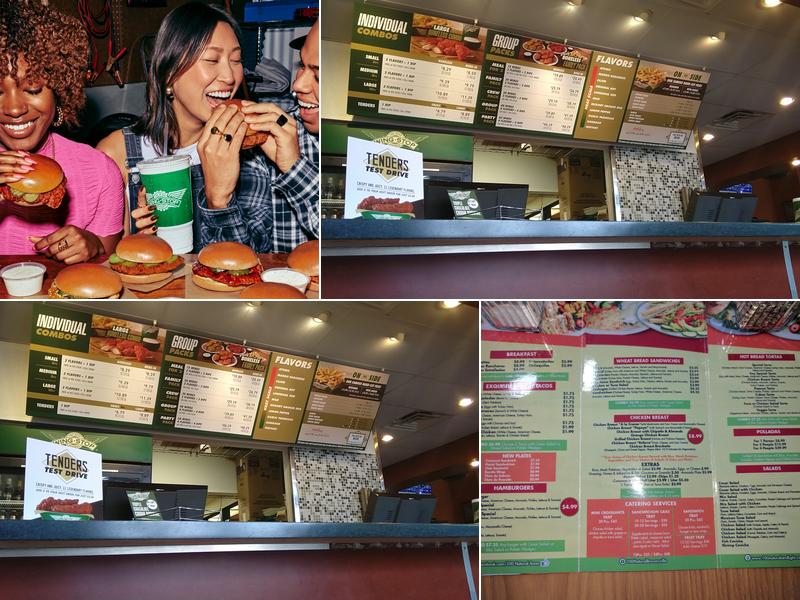 Wingstop Menu
