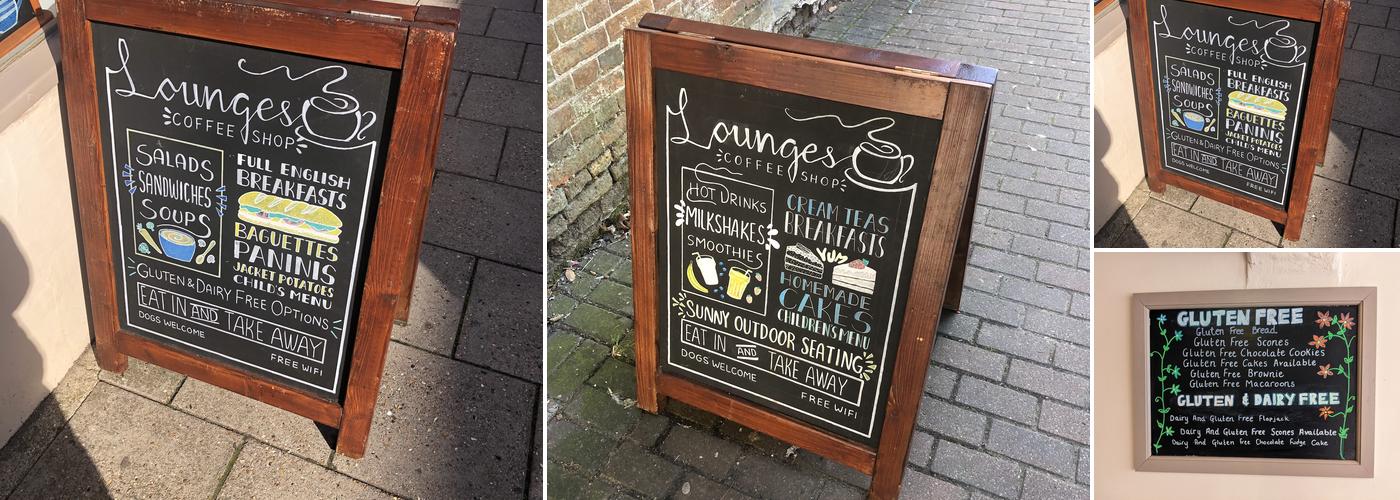 Lounges Of Lymington Menu