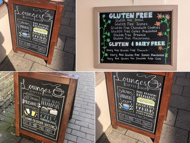 Lounges Of Lymington Menu