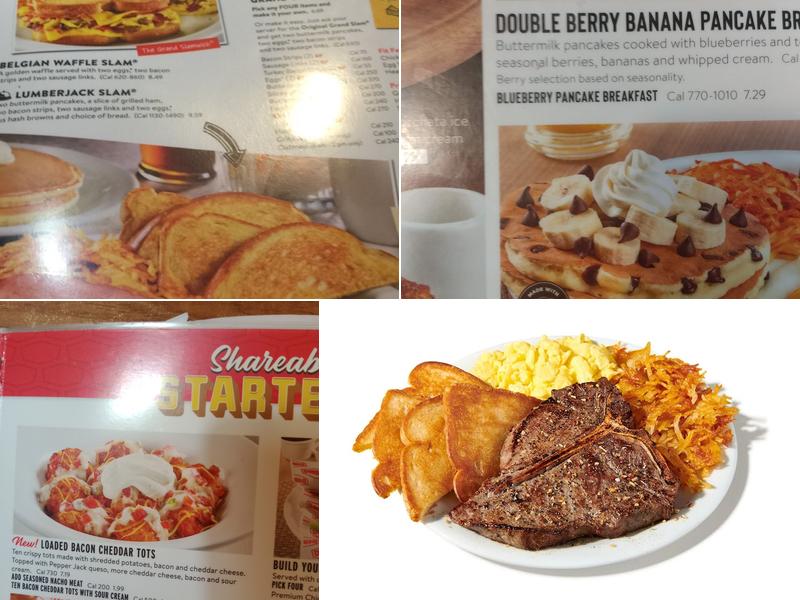 Denny's Menu