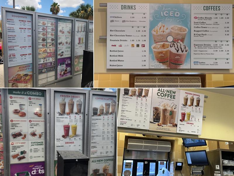 Krispy Kreme Menu
