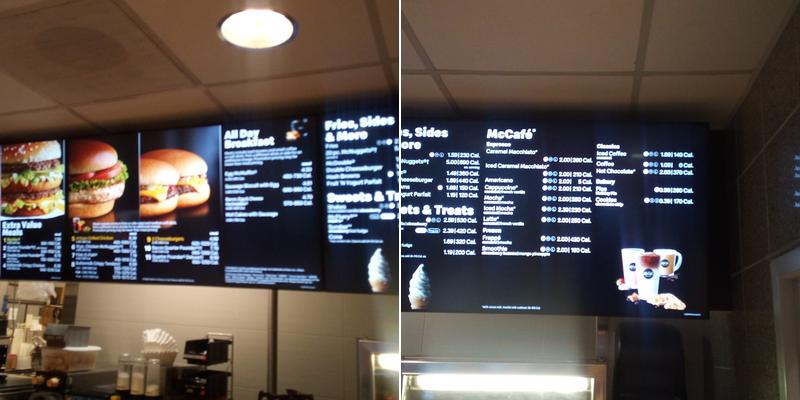 McDonald's Menu