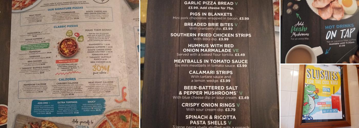 The Bells Of St Mary'S Menu