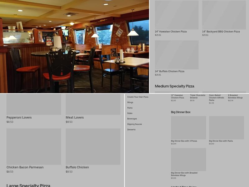 Pizza Hut Menu
