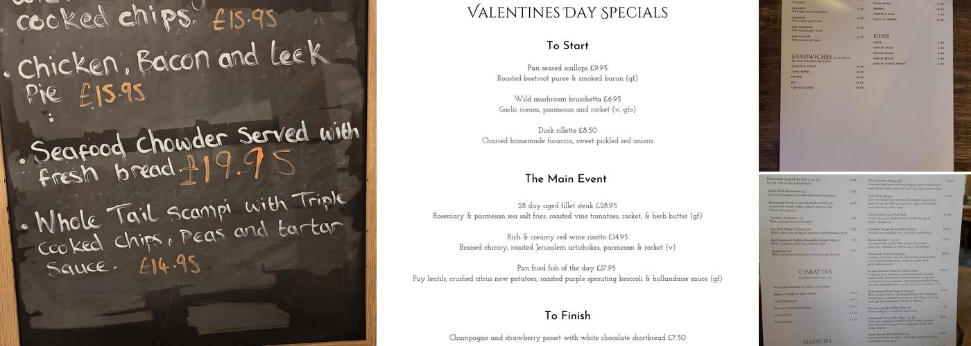 The Travellers Rest Menu