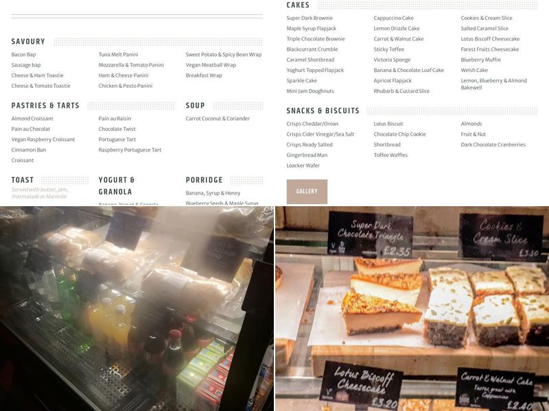 Coffee#1 Ringwood Menu