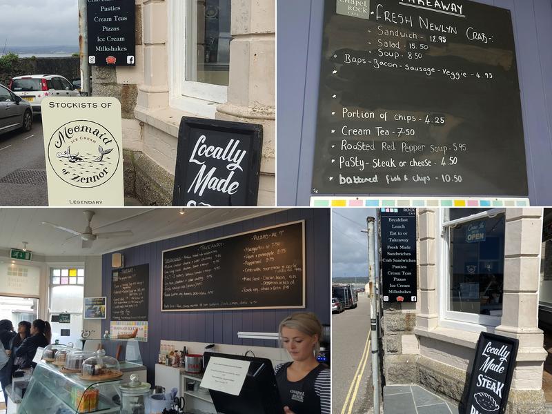 Chapel Rock Café Menu