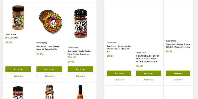 Chacewater Garden Centre Menu