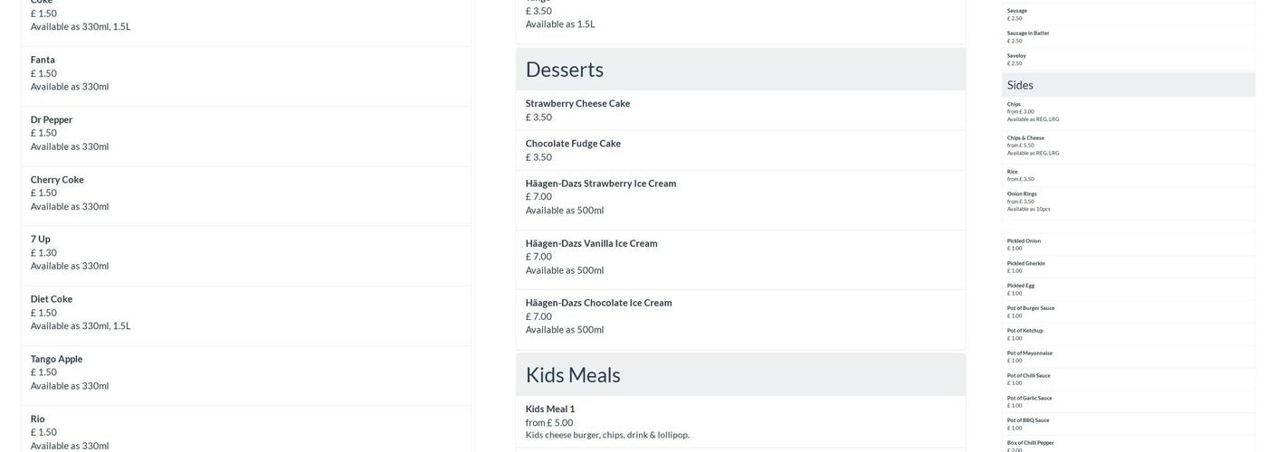 Neptune Fish & Shish Menu