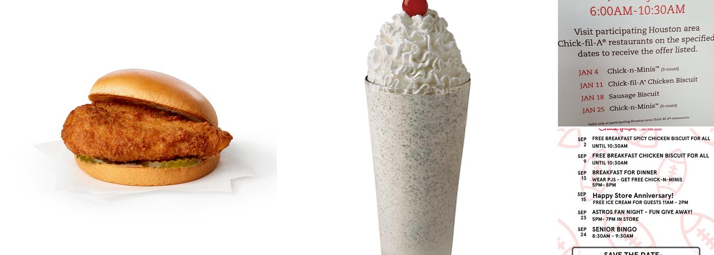 Chick-fil-A Menu