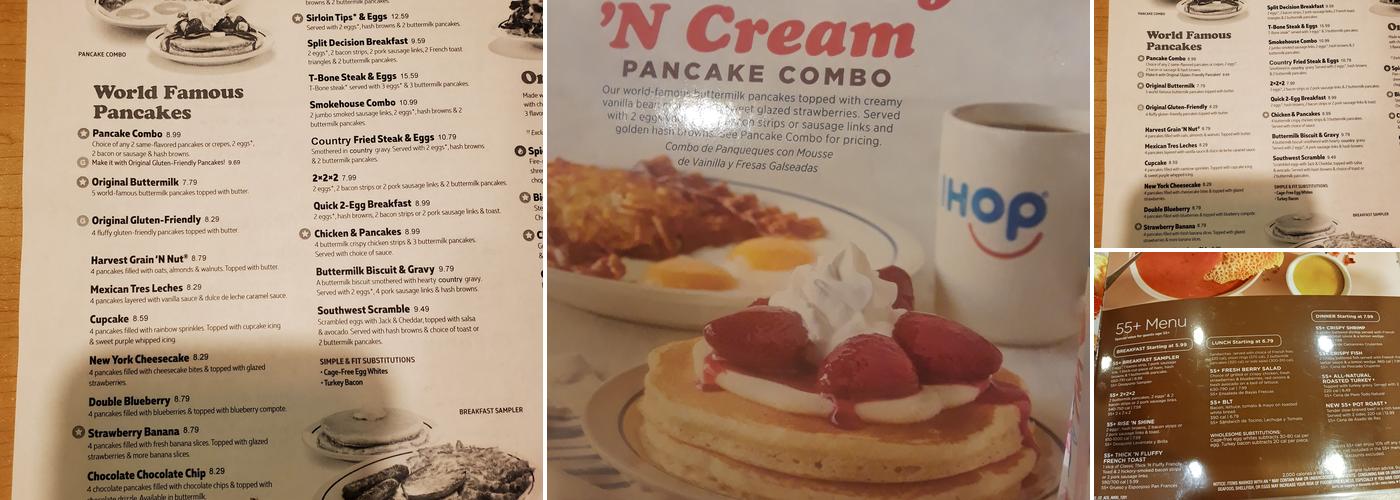 IHOP Menu