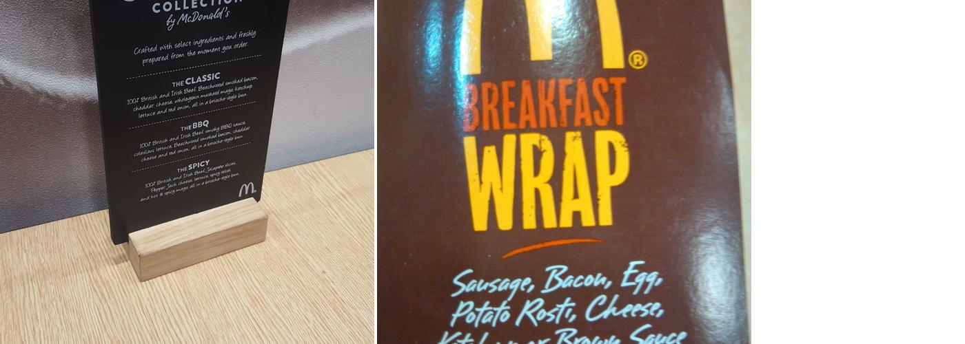 McDonald's Menu