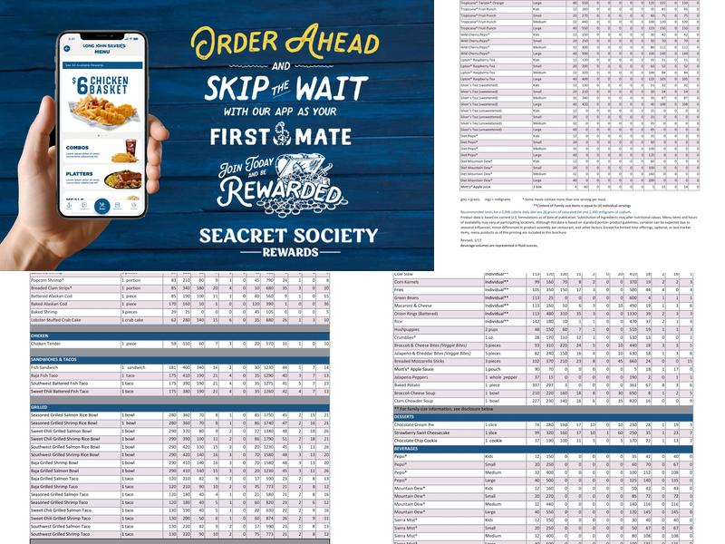 Long John Silver's Menu