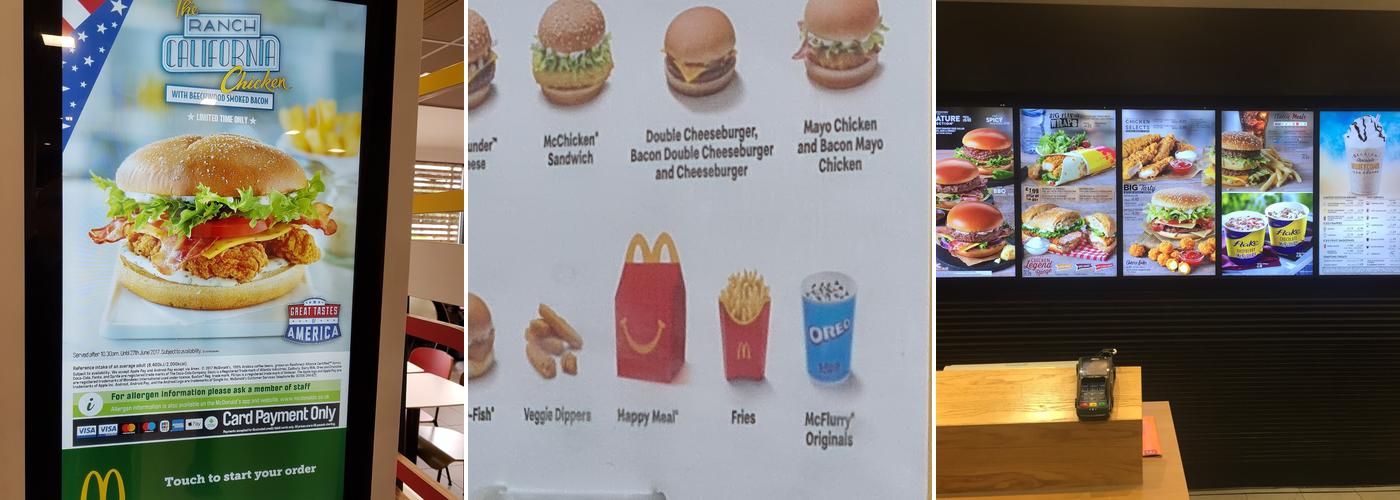 McDonald's Menu