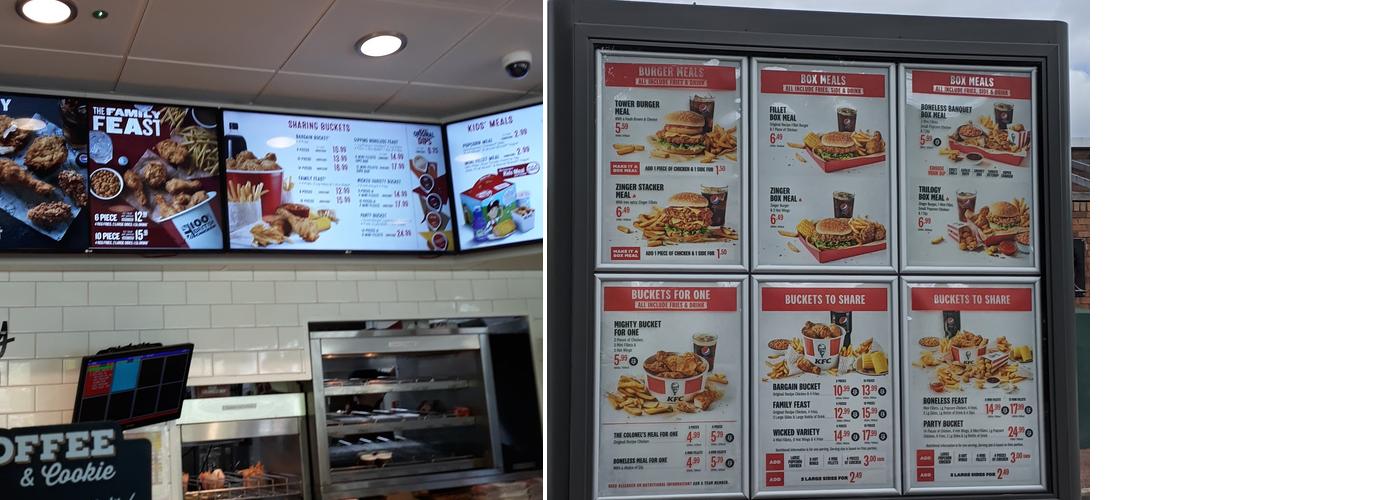 KFC Runcorn - Hospital Way Menu