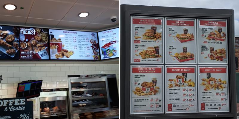KFC Runcorn - Hospital Way Menu