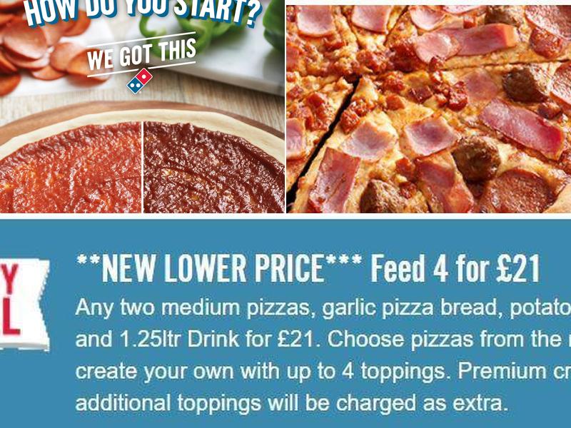 Domino's Pizza - Warrington - Birchwood Menu