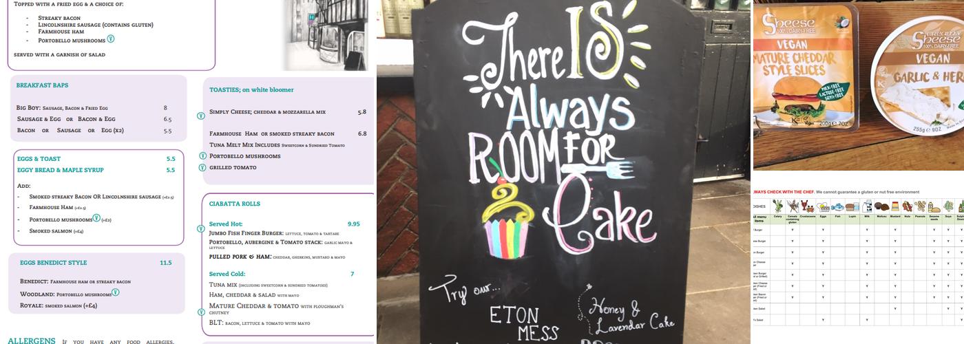 Halsey's Deli & Eatery - Cafe Hitchin Menu