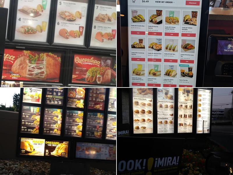 Taco Bell Menu