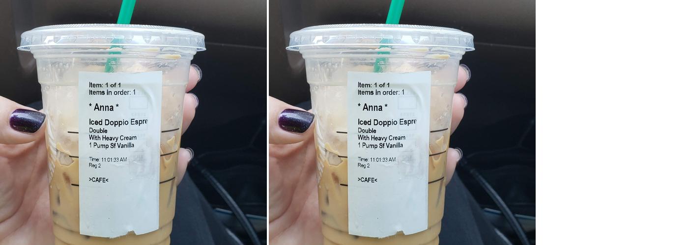 Starbucks Menu