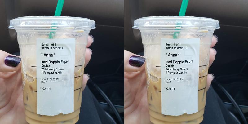 Starbucks Menu
