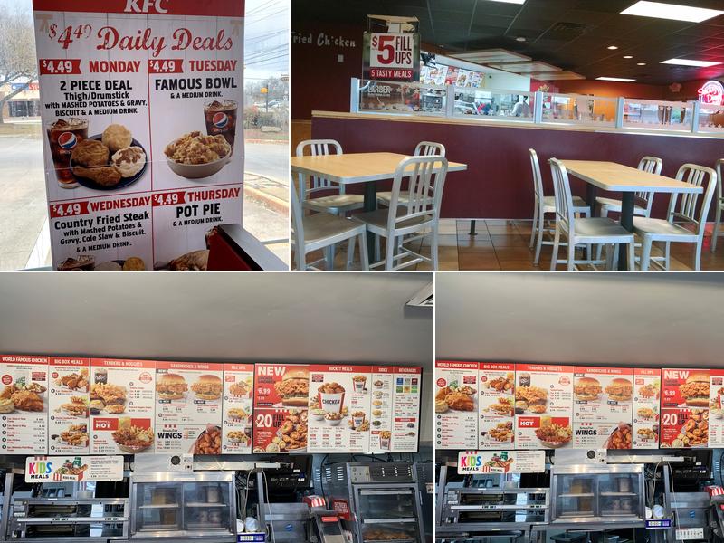 KFC Menu