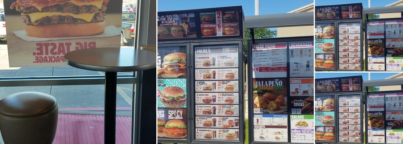 Burger King Menu