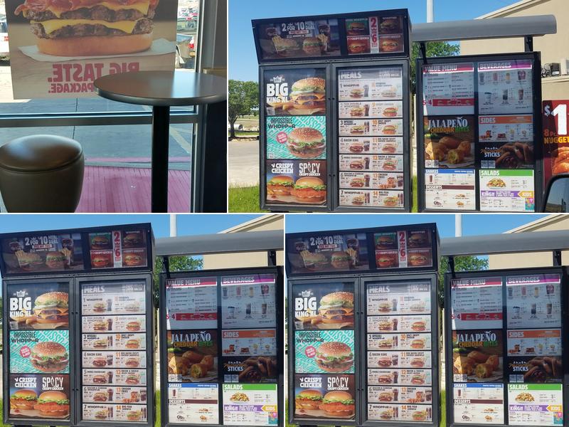 Burger King Menu