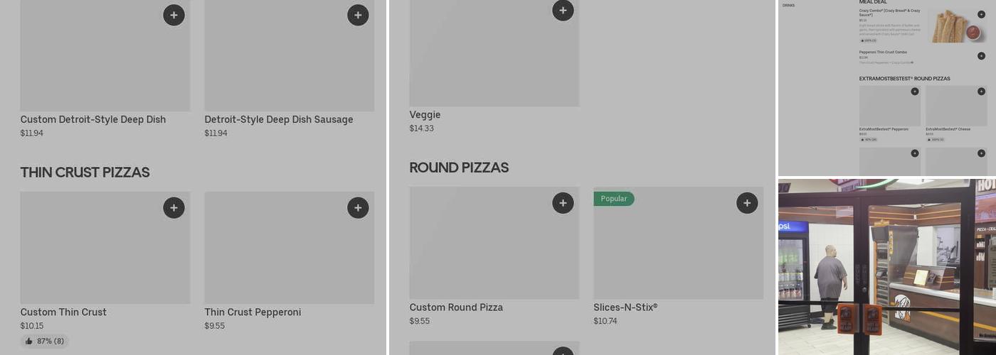 Little Caesars Pizza Menu