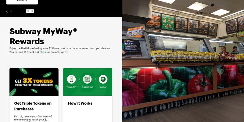 Subway Menu