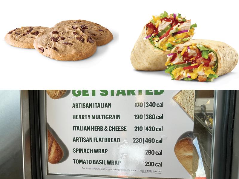 Subway Menu